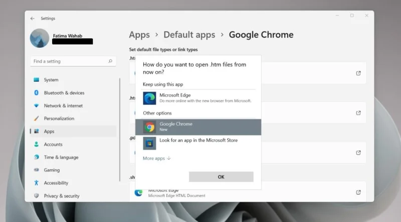 Windows 11de varsayılan tarayıcı nasıl değiştirilir