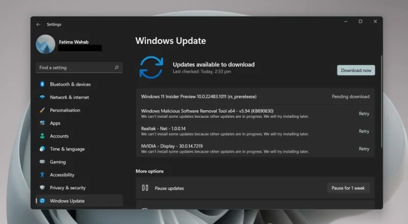 วิธีแก้ไขอินเทอร์เน็ตช้าหลังจากดาวน์โห���ด Windows 11