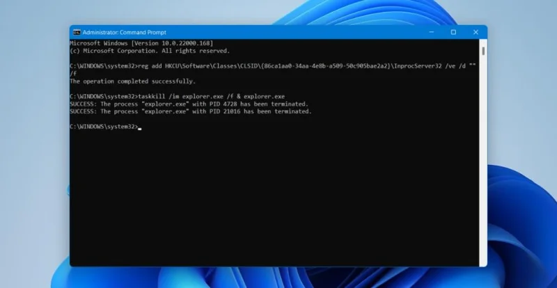 Windows 11de Windows 10 Bağlam Menüsü nasıl edinilir