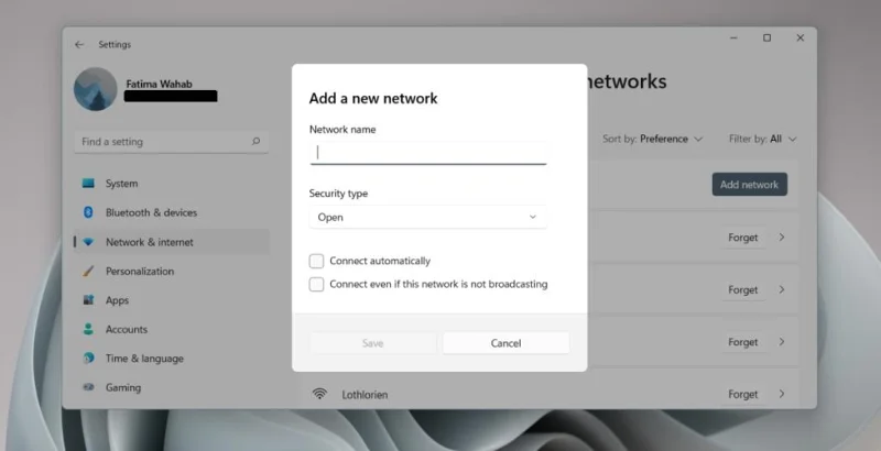 Windows 11de bir WiFi ağına nasıl katılınır