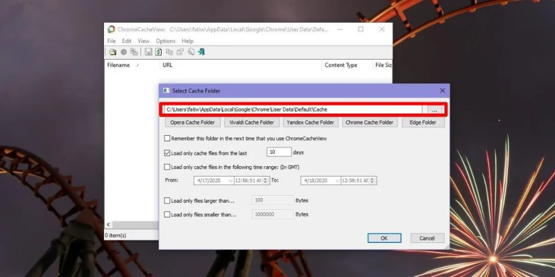 Como visualizar o cache do Chrome no Windows 10