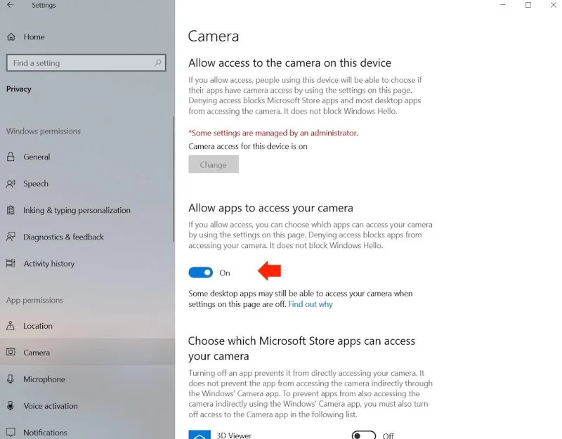 A câmera do Microsoft Teams não funciona, não é detectada (CORRIGIDA)