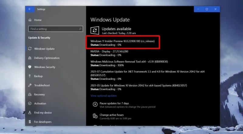 Как скачать бета-версию Windows 11