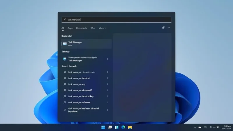 วิธีเปิดตัวจัดการงานใน Windows 11