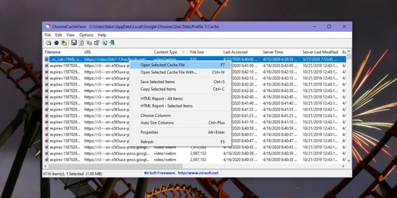 Como visualizar o cache do Chrome no Windows 10