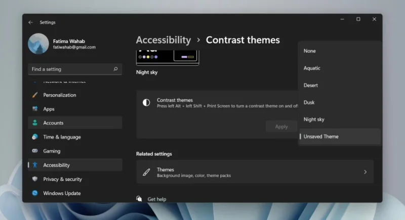 Windows 11de bir tema nasıl değiştirilir ve özelleştirilir