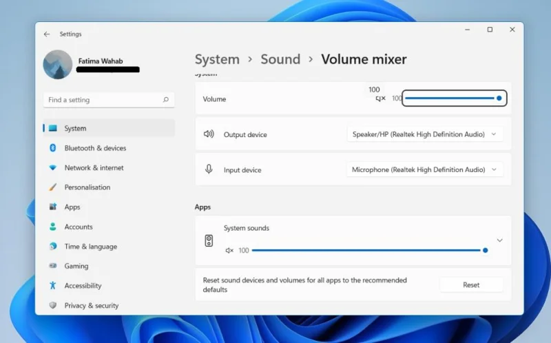 Windows 11de Ses Mikseri nasıl açılır