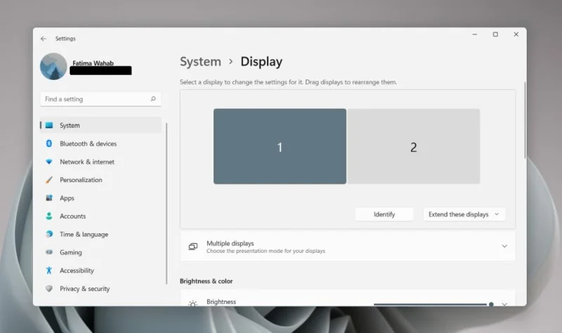 วิธีเชื่อมต่อจอภาพหลายจอใน Windows 11