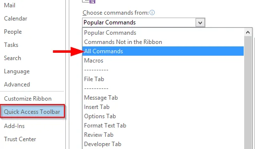 Bagaimana untuk menulis dari kanan ke kiri dalam Microsoft Office 2016 , 2019 / 365?