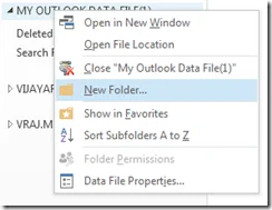 Jak zrobić plik .pst w programie Microsoft Outlook 2013?
