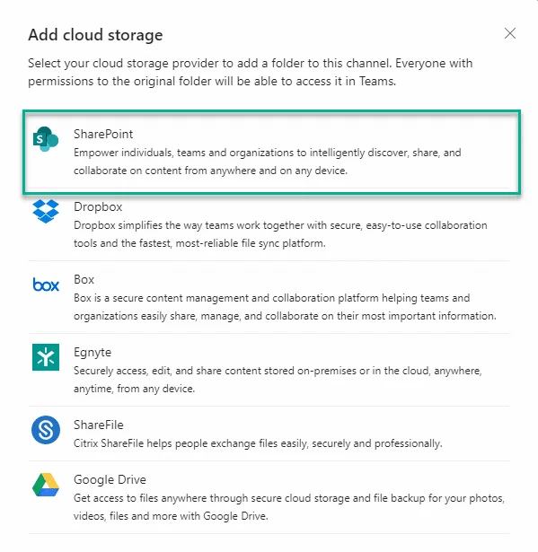 Bagaimana untuk memindahkan folder dalam Microsoft Teams dari satu saluran ke saluran lain?
