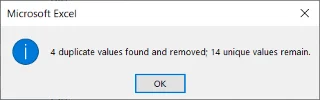 Comment supprimer les lignes en double dans une feuille de calcul Excel 2019/365/2016 ?