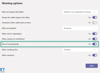 Bagaimana untuk merekodkan mesyuarat Microsoft Teams?