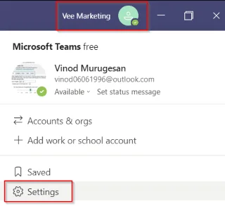 Bagaimana untuk menyingkirkan Microsoft Teams apabila menghidupkan PC saya?