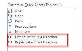 Как писать справа налево в Microsoft Office 2016, 2019/365?