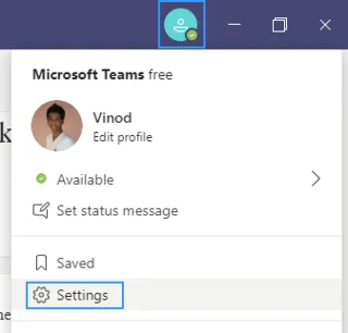 Ustawienia dźwięków powiadomień w Microsoft Teams