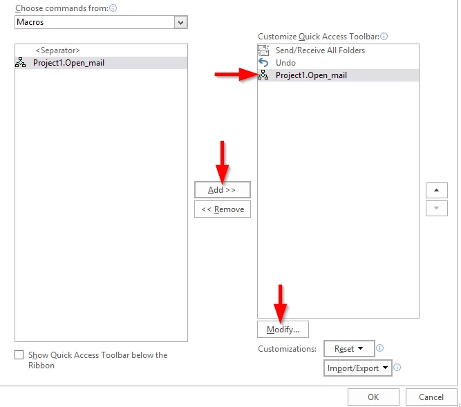 Como escrever macros úteis nas mensagens do Outlook 2016 e 2019?