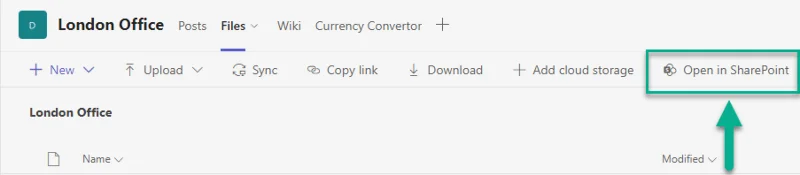 Bagaimana untuk mencari dan mencari folder Microsoft Teams?