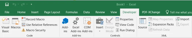 Jak wyświetlić zakładkę programisty w Excelu, Outlooku i Word 2019 / 365?