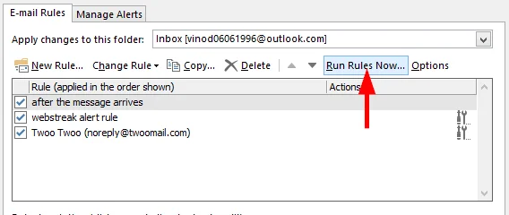 Konfiguracja i korzystanie z niestandardowych reguł dla programu Outlook 2016 /2019 / 365