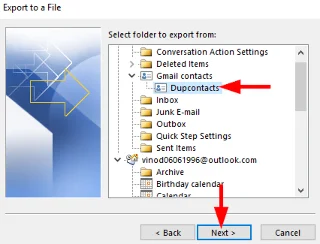Jak scalić i usunąć zduplikowane osoby kontaktowe w Outlook 365?