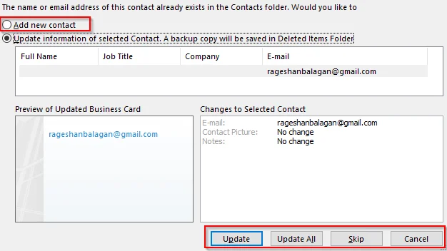 Jak scalić i usunąć zduplikowane osoby kontaktowe w Outlook 365?