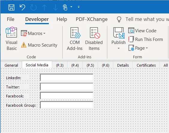 Formularze Outlook: Jak tworzyć formularze do wypełnienia w Microsoft Office 2016/2019?