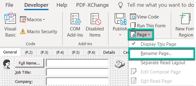 Formularze Outlook: Jak tworzyć formularze do wypełnienia w Microsoft Office 2016/2019?