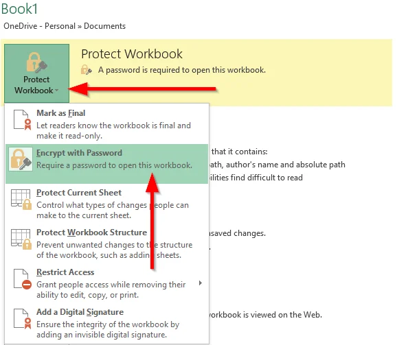 Comment supprimer la protection par mot de passe des classeurs Excel 365/2016/2019 ?