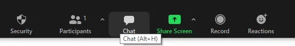 Bagaimana untuk menghantar fail kepada peserta Zoom Meeting dan kenalan Zoom Chats?