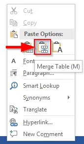 Bagaimana untuk menambah jadual Excel ke dalam dokumen Word 2016 atau 2019?