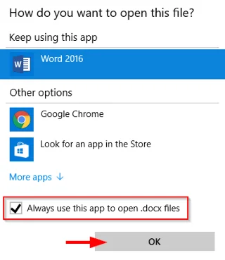 Comment faire d'Office 2016 ou 2019 ou 365 votre application Microsoft Office par défaut ?