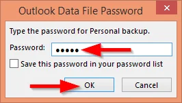 Como criar e usar pastas de dados pessoais no Outlook 2019/365/2016?