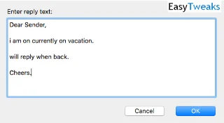 ¿Cómo enviar mensajes de respuesta automática recurrentes en Outlook 2019/365/2016 cuando está fuera de la oficina?