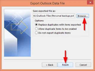 Como criar e usar pastas de dados pessoais no Outlook 2019/365/2016?