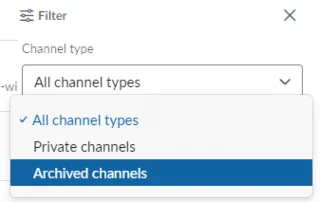 ¿Cómo eliminar canales activos y archivados en Slack?