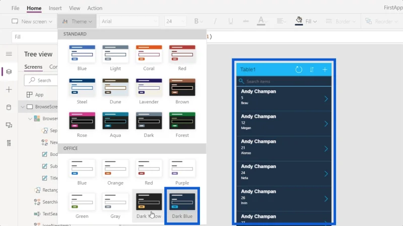 Asas Power Apps: Kefungsian Asas Dan Penyesuaian