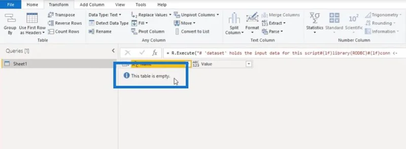 Cipta Laporan LuckyTemplates Kepada Pelayan SQL Menggunakan Skrip R