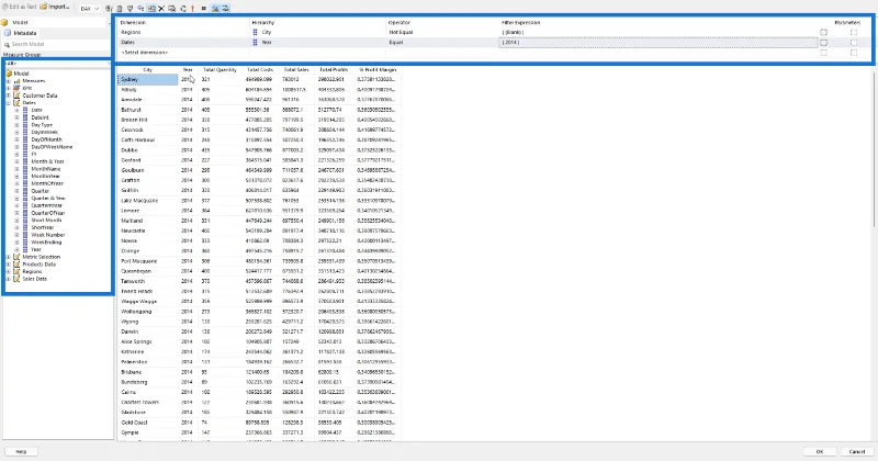 Tutorial Pembina Laporan: Isih & Tapis Data Dalam Laporan Bernombor