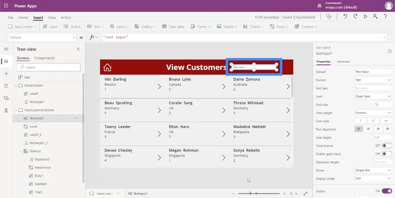 ฟิลด์ค้นหา PowerApps: วิธีเพิ่มและปรับแต่ง