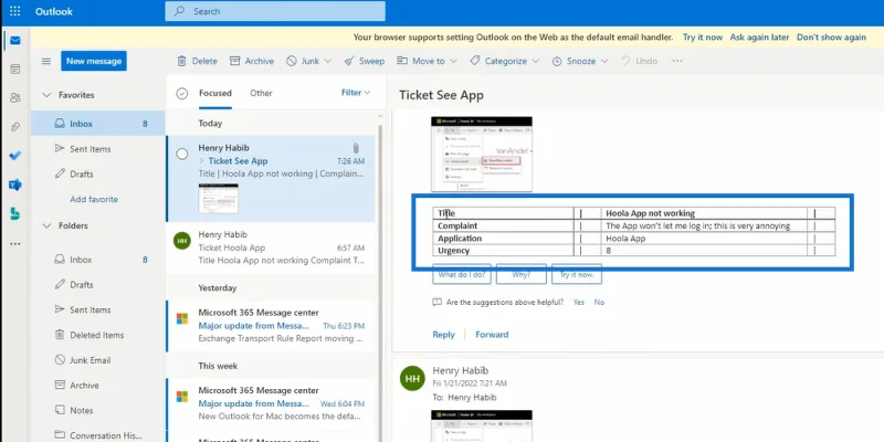 วิธีแยกวิเคราะห์อีเมล & เติมรายการ SharePoint ใน Power Automate