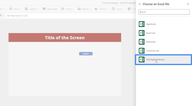 Carta PowerApps, Graf Dan Imej Dinamik