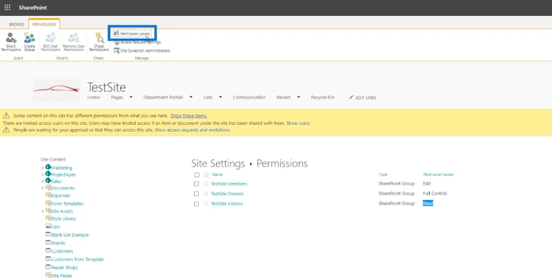 Cara Memberi SharePoint Akses Baca Sahaja Kepada Pengguna