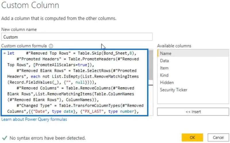 Melampirkan Beberapa Helaian Dalam Excel Kepada LuckyTemplates