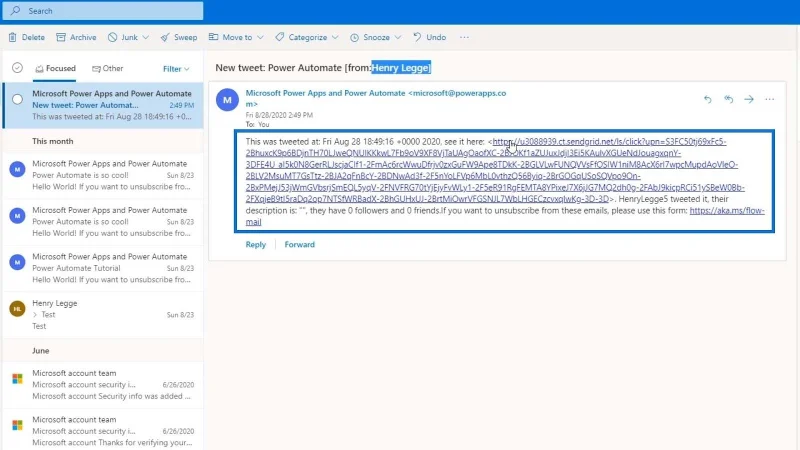 Tutorial Microsoft Flow – Segera Lwn.  Aliran Automatik