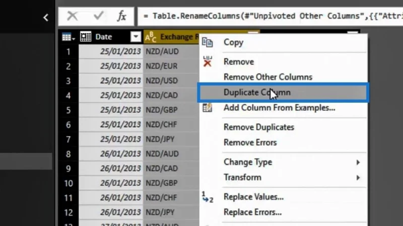 Cara Nyahpaut Lajur Dalam LuckyTemplates