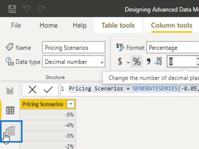 LuckyTemplates What If Parameter Untuk Model Data
