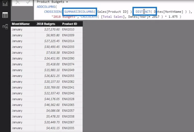 Cara Menggunakan Fungsi CROSSJOIN – Tutorial LuckyTemplates & DAX