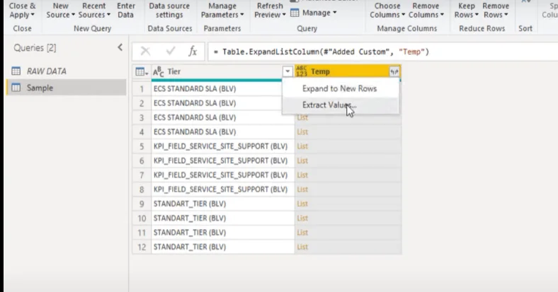 Tutorial Pertanyaan Kuasa Pemisahan Lajur LuckyTemplates: Cara Membahagikan Sel Excel Berbilang Baris Dalam LuckyTemplates