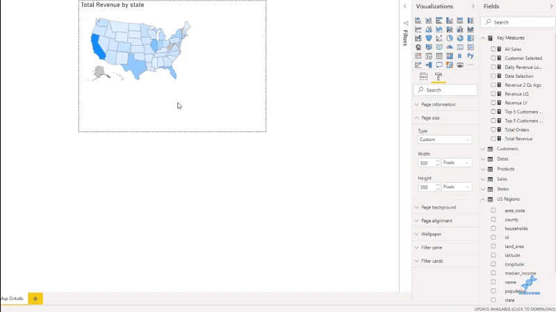 Visualisasi Data LuckyTemplates – Peta Dinamik Dalam Petua Alat